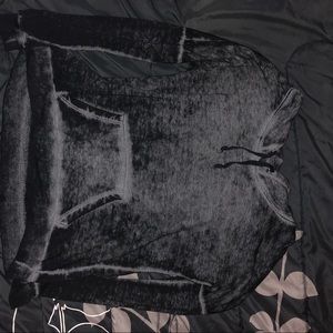 Black and Grey Hoodie